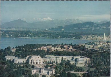 Switzerland Postcard - Aerial View of Geneva  SW17332 