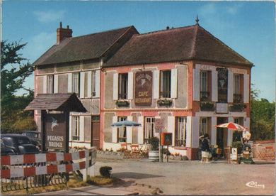 France Postcard - Pegasus Bridge Cafe-Restaurant, Benouville-Ranville   SW17263