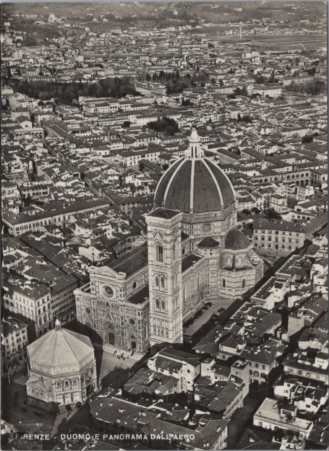 Italy Postcard - Florence, Sight From The Avion  SW17268