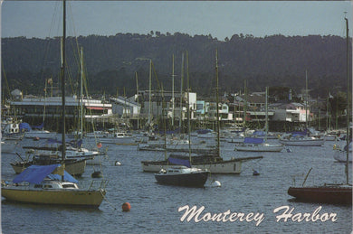 America Postcard - Monterey Harbour, California  SX72