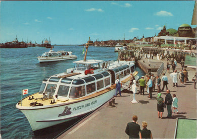 Germany Postcard - Hamburg, St Pauli, Landungsbrucken  SX73