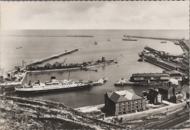 Kent Postcard - Dover, Ferry in The Harbour   SX75