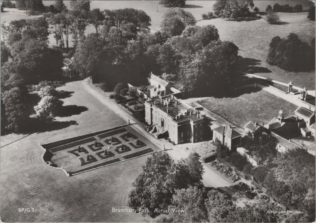 Yorkshire Postcard - Aerial View of Bramham Park  SW17376