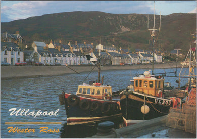 Scotland Postcard - Front Street, Ullapool, Wester Ross  SW17395