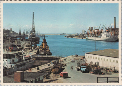 South Africa Postcard - East London Harbour, Buffalo River, Cape  SW17399