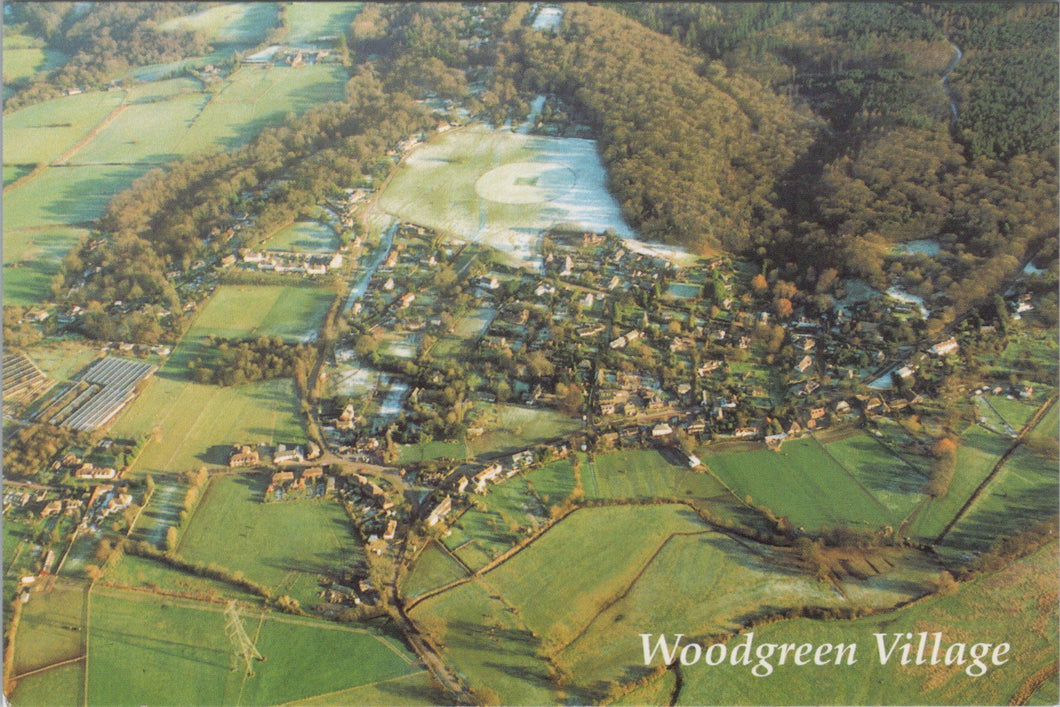 Hampshire Postcard - Aerial View of Woodgreen, Fordingbridge  SW17429