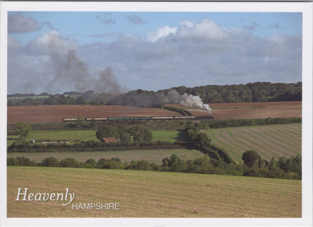 Hampshire Postcard - The Mid Hants Railway 'Watercress Line' SW17432