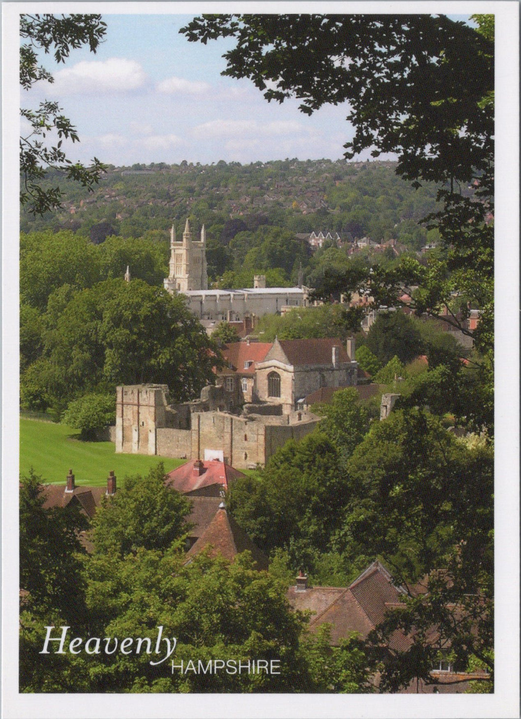 Hampshire Postcard - Winchester From St Giles Hill   SW17433