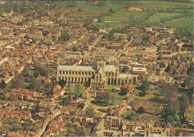 Hampshire Postcard - Aerial View of Winchester   SW17440