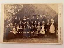 Load image into Gallery viewer, Victorian Cabinet Card - Group of Birmingham Children CBC19
