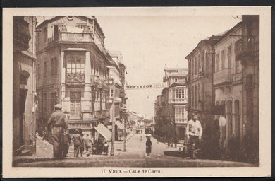 Spain Postcard - Vigo - Calle De Carral     1312