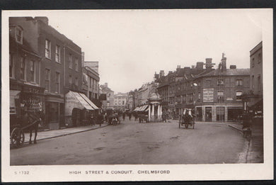 Essex Postcard - High Street & Conduit, Chelmsford BT298