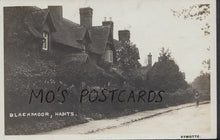 Load image into Gallery viewer, Hampshire Postcard - Row of Houses at Blackmoor, Nr Whitehill  MB1099
