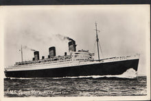 Load image into Gallery viewer, Shipping Postcard - R.M.S. Queen Mary - Cunard White Star  MB1151
