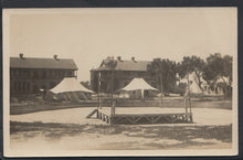 Load image into Gallery viewer, India Postcard-Foresters Barracks, Boxing Ring, Officers Grounds, Mustapha A3695

