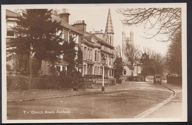 Kent Postcard - Church Road, Ashford A3332