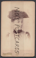 Load image into Gallery viewer, CDV (Carte De Visite) - Birmingham Lady Called Bessie Porter in 1891 -  RT226
