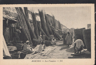 Morocco Postcard - Meknes - Les Vanniers  V1853
