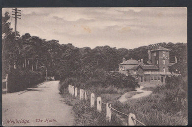 Surrey Postcard - Weybridge - The Heath    RS7889