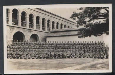 Military Postcard - Group of British Soldiers, Karachi, Pakistan Photo  T3117