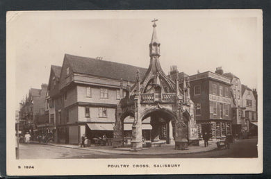 Wiltshire Postcard - Poultry Cross, Salisbury    T3067