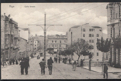 Spain Postcard - Vigo - Calle Urzalz   MB2294