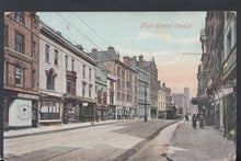 Load image into Gallery viewer, Wales Postcard - High Street, Cardiff  T6794
