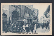 Load image into Gallery viewer, Gibraltar Postcard - The Main Street and Post Office  T6644
