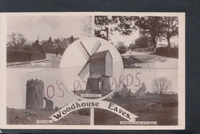 Leicestershire Postcard - Views of Woodhouse Eaves    RS23952