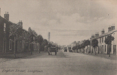 Cumbria Postcard - English Street, Longtown     RS24036