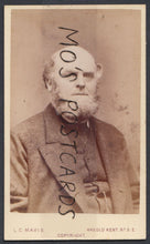 Load image into Gallery viewer, CDV (Carte De Visite) - Bearded London Man Called Edgar Smith  RT225
