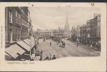 Load image into Gallery viewer, Herefordshire Postcard - Hereford, High Town    MB1125
