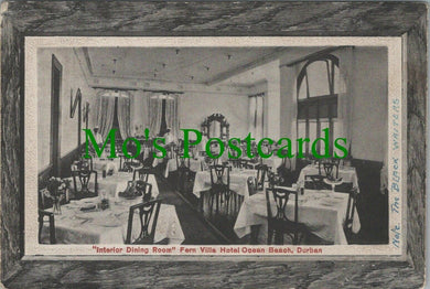 South Africa Postcard - Dining Room,Fern Villa Hotel,Ocean Beach,Durban RS27577