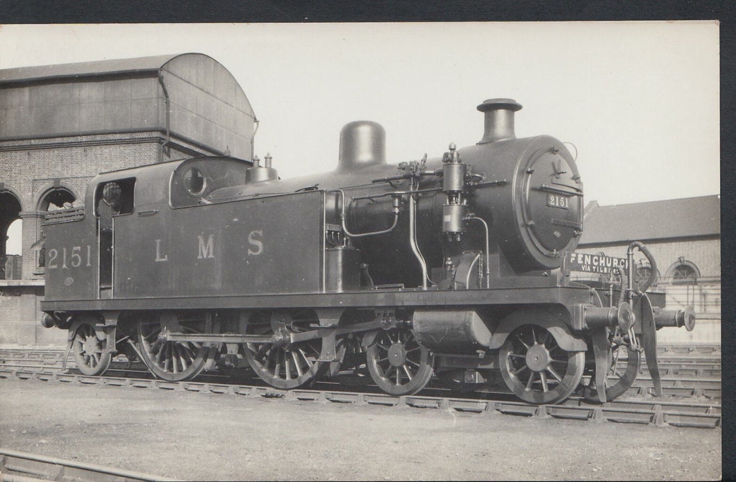 Railway Transport Postcard - 1930 LMS Derby Train - Fenchurch   V745