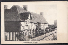 Load image into Gallery viewer, Kent Postcard - Manor House, Elham     MB411
