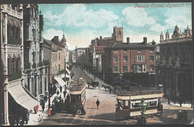 Suffolk Postcard - Tavern Street, Ipswich    DR610