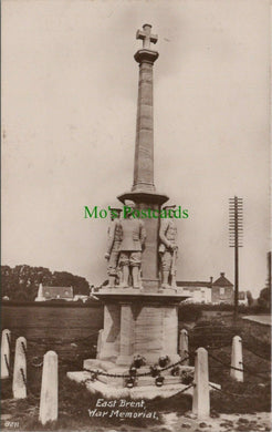 Somerset Postcard - East Brent War Memorial   RS27661