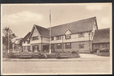 Worcestershire Postcard - St Andrews Baths, Droitwich Spa   RT1958