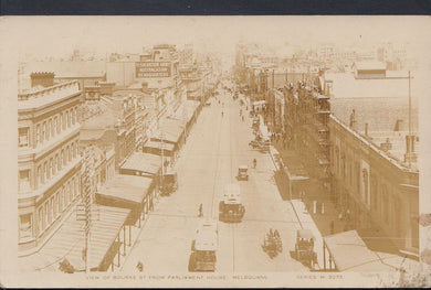 Australia Postcard - View of Bourke Street, Melbourne  DP136