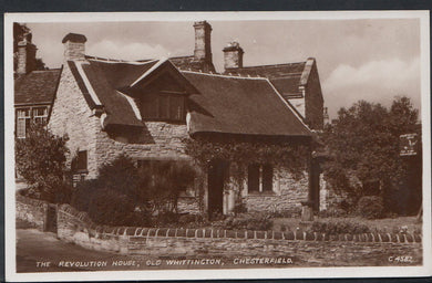 Derbyshire Postcard - The Revolution House, Old Whittington, Chesterfield BH5907