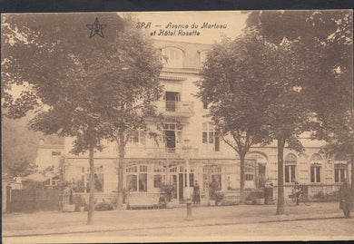 Belgium Postcard - Spa - Avenue Du Marteau Et Hotel Rosette   1789
