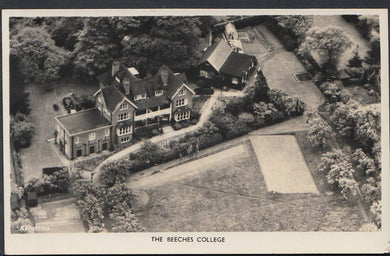 Hertfordshire Postcard? - Aerial View of The Beeches College   DR345