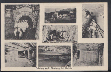 Austria Postcard - Salzbergwerk Durnberg Bei Hallein    RS8934