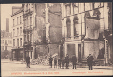 Load image into Gallery viewer, Belgium Postcard - Anvers Bombardement 8-9 October 1914 - RT882
