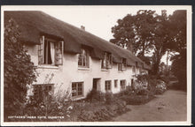 Load image into Gallery viewer, Somerset Postcard - Cottages Park Gate, Dunster    G705
