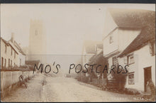 Load image into Gallery viewer, Suffolk Postcard - Street Scene in Kersey  RT696
