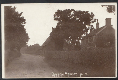 Suffolk Postcard - Offton Street BH1272