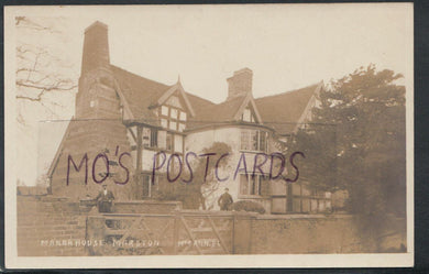 Derbyshire Postcard - The Manor House, Marston Montgomery   T2304
