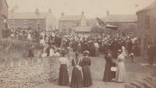 Load image into Gallery viewer, Social History Photograph - Large Unidentified Village Gathering - Ref.DD86
