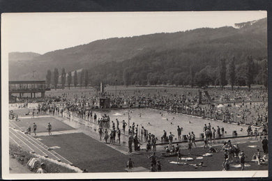 Germany Postcard - Outdoor Swimming Pool, Freiburg Area? RS2313